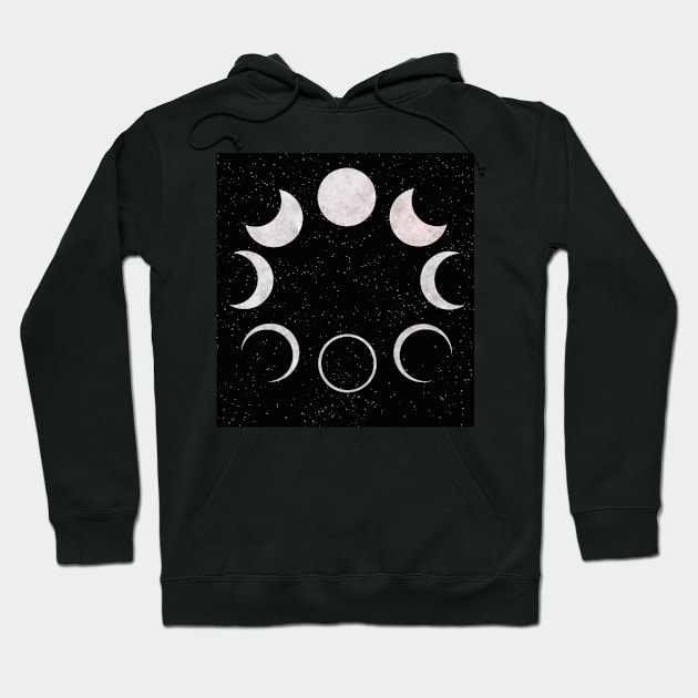 Moon phases Hoodie by Mai-Hime 